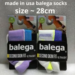 処分【新品】Balega Second Skin ソックス M 2足