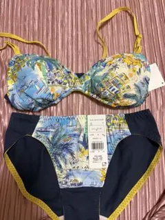 綿混MADE WITH LIBERTY FABRIC ノンワイヤーブラ＆ショーツのサムネイル