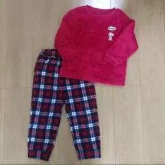 ユニクロ　スヌーピー　フリースパジャマ　110センチ