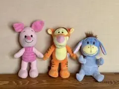 nuiMOs ピグレット＆ティガー＆イーヨー 3体セットのサムネイル