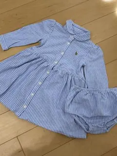 ラルフローレン ベビー シャツ＋パンツ セット 12M（約80サイズ）新品に近い