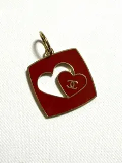 【14時迄の購入で即日発送】CHANEL限定品　ハートチャーム　バレンタイン