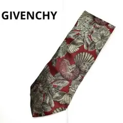GIVENCHY ネクタイ メンズ ビジネス ファッション 柄 赤 ブランド