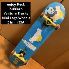 Enjoi 8.75 31.8フットボールシェイプ スケボーデッキ - メルカリ