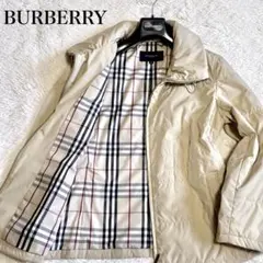 美品 BURBERRY ノバチェック 中綿 ダウンジャケット フード ブルゾン