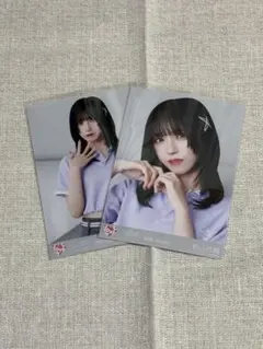 野口衣織　生写真セミコンプ　ツアーポロシャツ