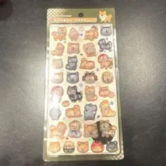 【正規品】ボンボンドロップシール　和柄　柴犬