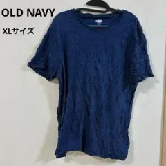 ✨海外古着✨OLD NAVY 【XL】Tシャツ 半袖　シンプルカジュアルネイビー