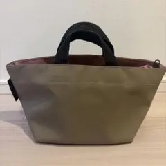 Herve Chapelier舟型トートハンドバッグ コットントMモカ - メルカリ