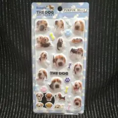 THE DOG☆ぷくぷくジェリーシール☆ビーグル☆いぬ