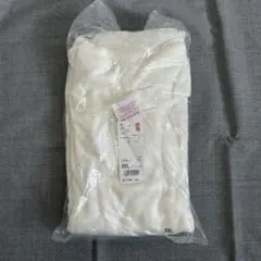 ユニクロ ヒートテックフリース タートルネックT 長袖 オフホワイト