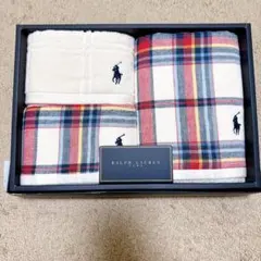 【新品】Ralph Lauren タオルセット チェック柄