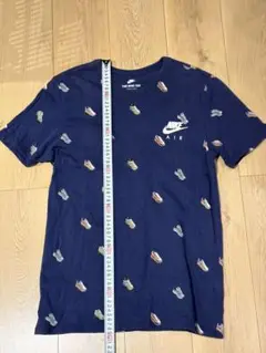 Nike スニーカー柄 Tシャツ M ネイビー
