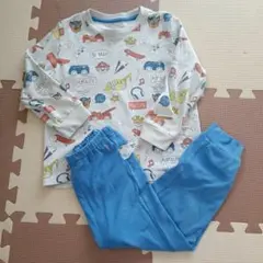 UNIQLO パジャマ ルームウェア 100 パウパト ブルー