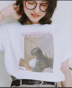 【DOG MAGAZINE×ROPE＇ PICNIC】DOGフォトTシャツのサムネイル