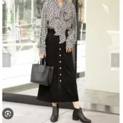 フェイクスエードスカート ROSE BUD