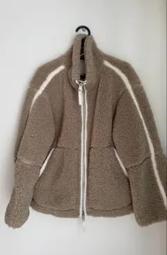 H &M ボアジャケット　ベージュ