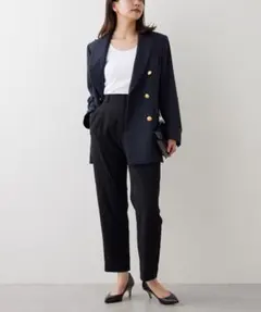 ガリャルダガランテ -3kg見え ジャージーテーパードパンツ XS