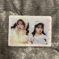 CUTIE STREET 古澤里紗　増田彩乃　クリアトレカ