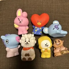 BT21公式　BT21フレンズ　ソフビ　7体　BT21防弾少年団　BTS
