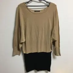 イング チュニック ニットワンピース