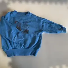 オーシャン&グラウンド　トレーナー　ブルー　90