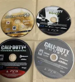 PS3 CALL OF DUTY 2 3 4 GHOSTS 4本セット