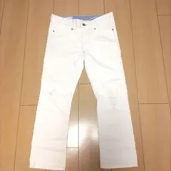 GAPホワイトデニム ダメージ加工