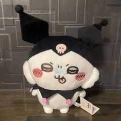 ちいかわ×サンリオキャラクターズBIGぬいぐるみ　モモンガ×クロミ