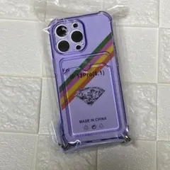 ショルダー スマホケース 肩掛けiPhone13Pro ケース クリア