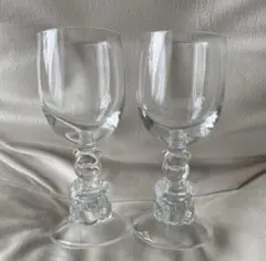 ディズニー プーさん ペア ワイングラス 【美品】