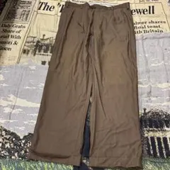 ✌*️様 Vintage 90s Nautica ブラウン　ワイド　スラックスのサムネイル