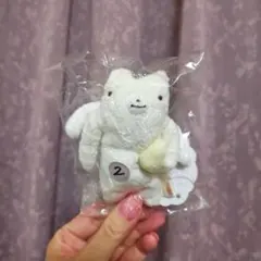 新品フモフモさん ひなたぼっこもちゃホワイト①♡ アミューズメント景品 新品フモフモさん ひなたぼっこけろーにょ①♡ アミューズメント景品