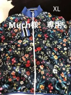 ZARA MAN 花柄 トラックジャケット ジャージブルゾン size XL