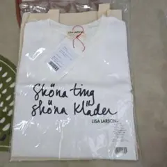 LISA LARSON ホワイト Tシャツ サイズ2 マイキーバッグ付きのサムネイル