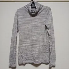 FUGA タートルネック長袖カットソー 44 グレー
