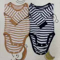 UNIQLO ボディスーツ　肌着　長袖　2点セット