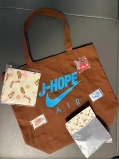 비매품 NIKE BTS jhope トートバッグ バッグpopup 特典