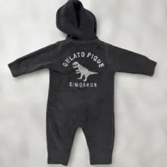 GELATO PIQUE 恐竜プリントロンパース