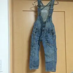 新品 オーバーオール デニム110センチ