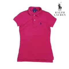 06T023☆ RALPH LAUREN スリムフィット 鹿の子 半袖ポロシャツのサムネイル