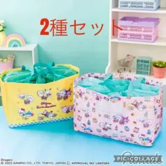 ちいかわ×サンリオキャラクターズ レジかごバック　2種セット