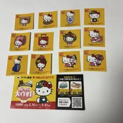 ヤマト運輸 ハローキティ シール ステッカー ヤマト コラボ キティーちゃん