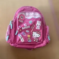 ハローキティ　キティちゃんリュック　ピンク　遠足