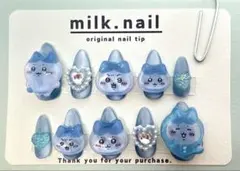 ネイルチップ　ボンボンドロップシール　平成女児　#291