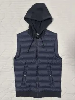 POLO RALPH LAUREN 00S フード付き ダウンベスト L - メルカリ