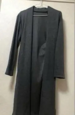 サカリバベルトツキトッパー　vis ロングカーディガン グレー