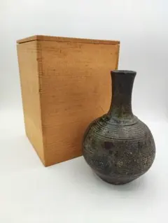 森勝資 陶器一輪挿し 木箱付き - メルカリ