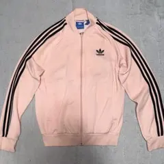 美品】adidas トラックジャケット ピンク/ブラウン ベッケンバウアー
