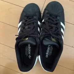 adidas Superstar スニーカー 黒/白